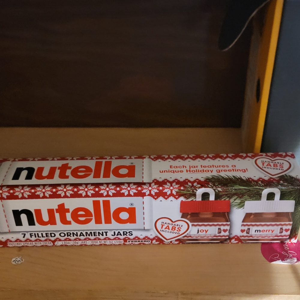 Nutella Holiday Ornament Jars GIVRAWAY